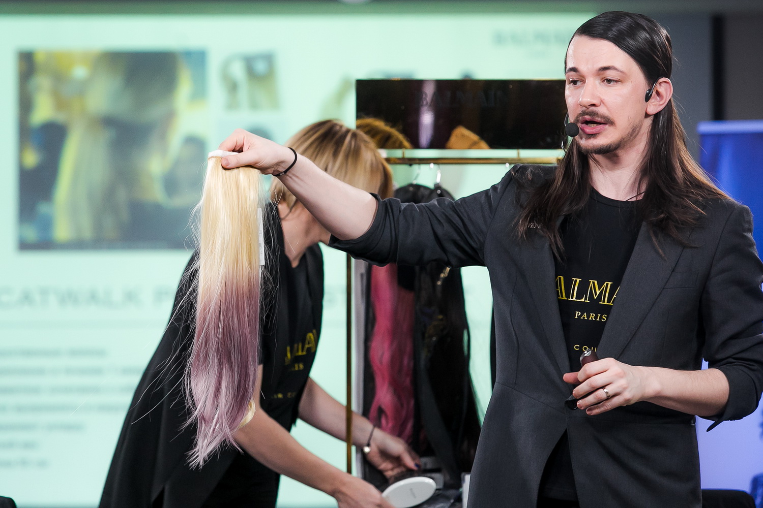 Events: презентация бренда BALMAIN HAIR в России «Женщины с волосами HAUTE COUTURE»