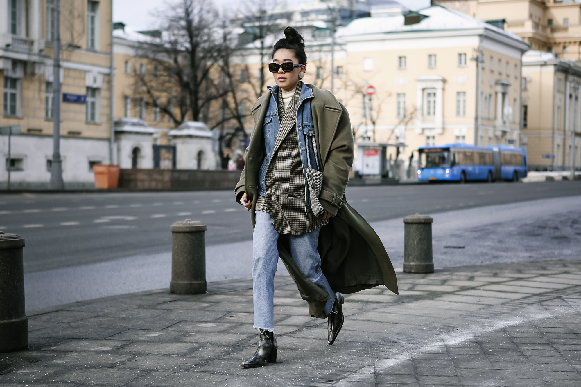 Как модно одеться на неделю моды: streetstyle c MBFWRussia