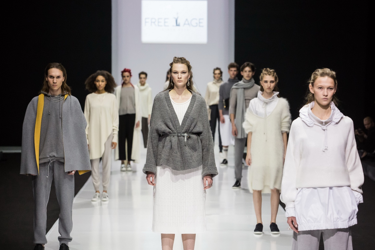 Новая коллекция FREE AGE на подиуме Недели моды в Москве