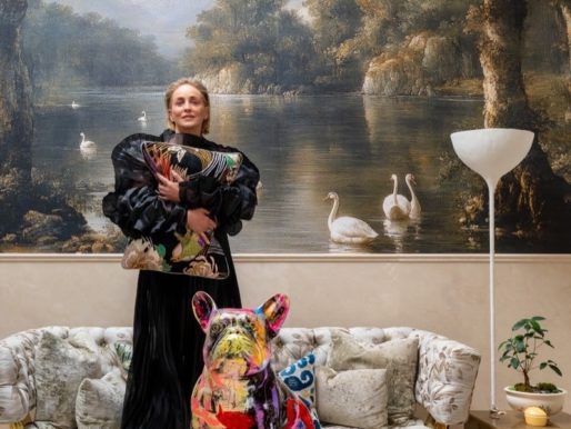 Шэрон Стоун для Madame Figaro у себя дома